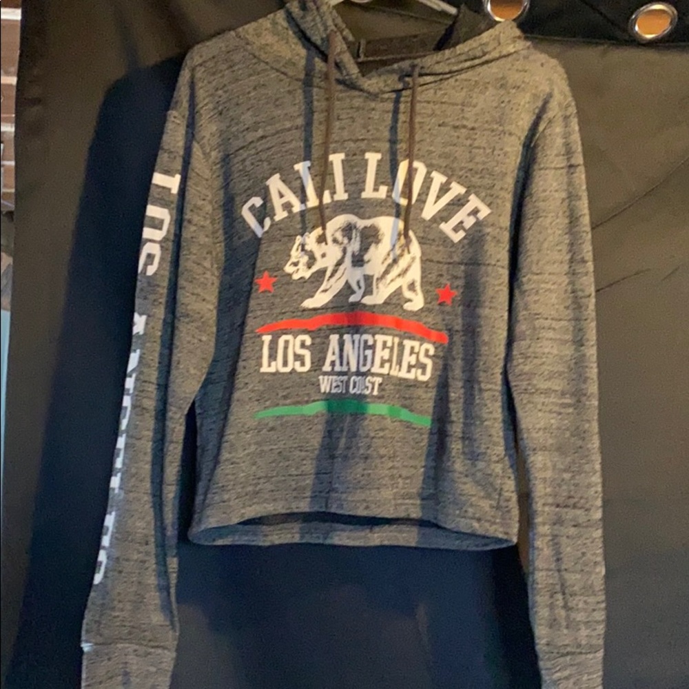 LA crop top
